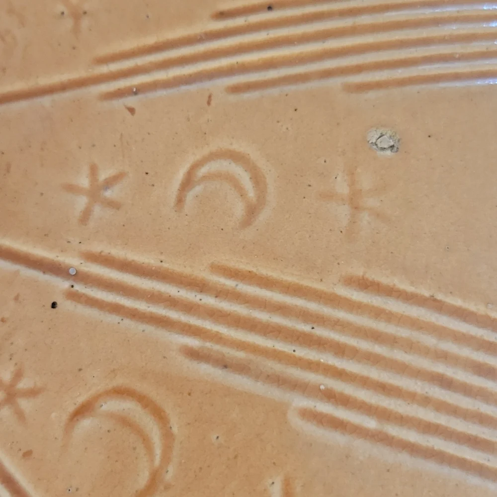 Watt Pottery Casserole Dish - “Stars And Moon” 9
